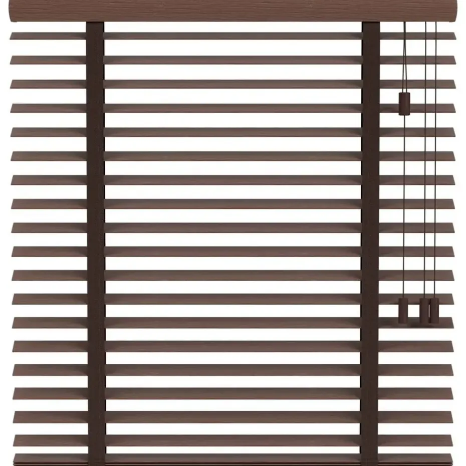 Fenstr bamboe jaloezie Tahiti 65mm - cacao bruin (30502)