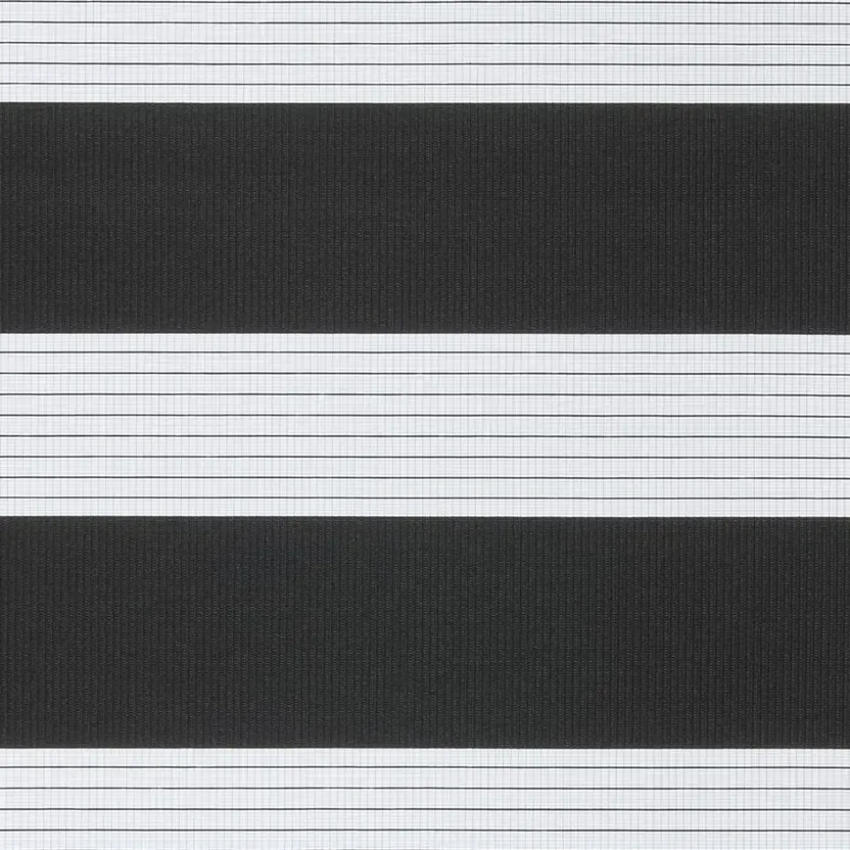 Fenstr Duo rolgordijn Planos lichtdoorlatend - 15048 zwart