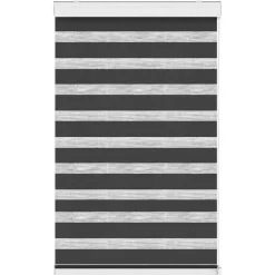 Fenstr duo-rolgordijn antraciet - 60x175 cm