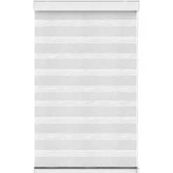 Fenstr duo-rolgordijn wit - 180x175 cm