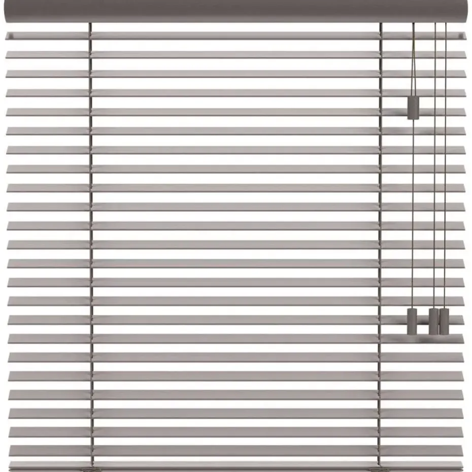 Fenstr houten jaloezie New York 50mm - taupe (30011)