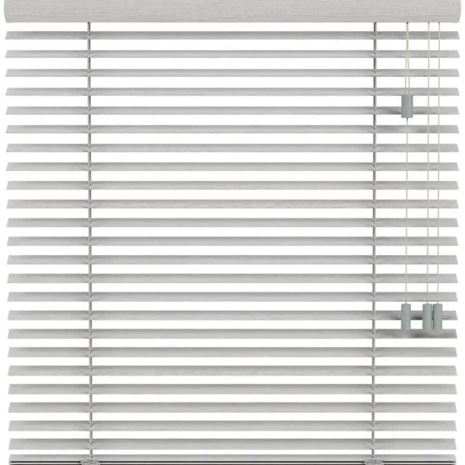 Fenstr houten jaloezie Praag 50mm - lichtgrijs (20019)