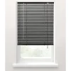 Fenstr jaloezie aluminium 25 mm matzwart - 180x180 cm