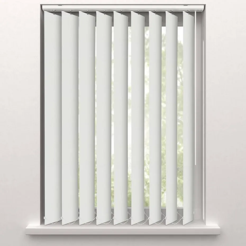Fenstr lamellen stof Clervaux lichtdoorlatend - wit (10037)