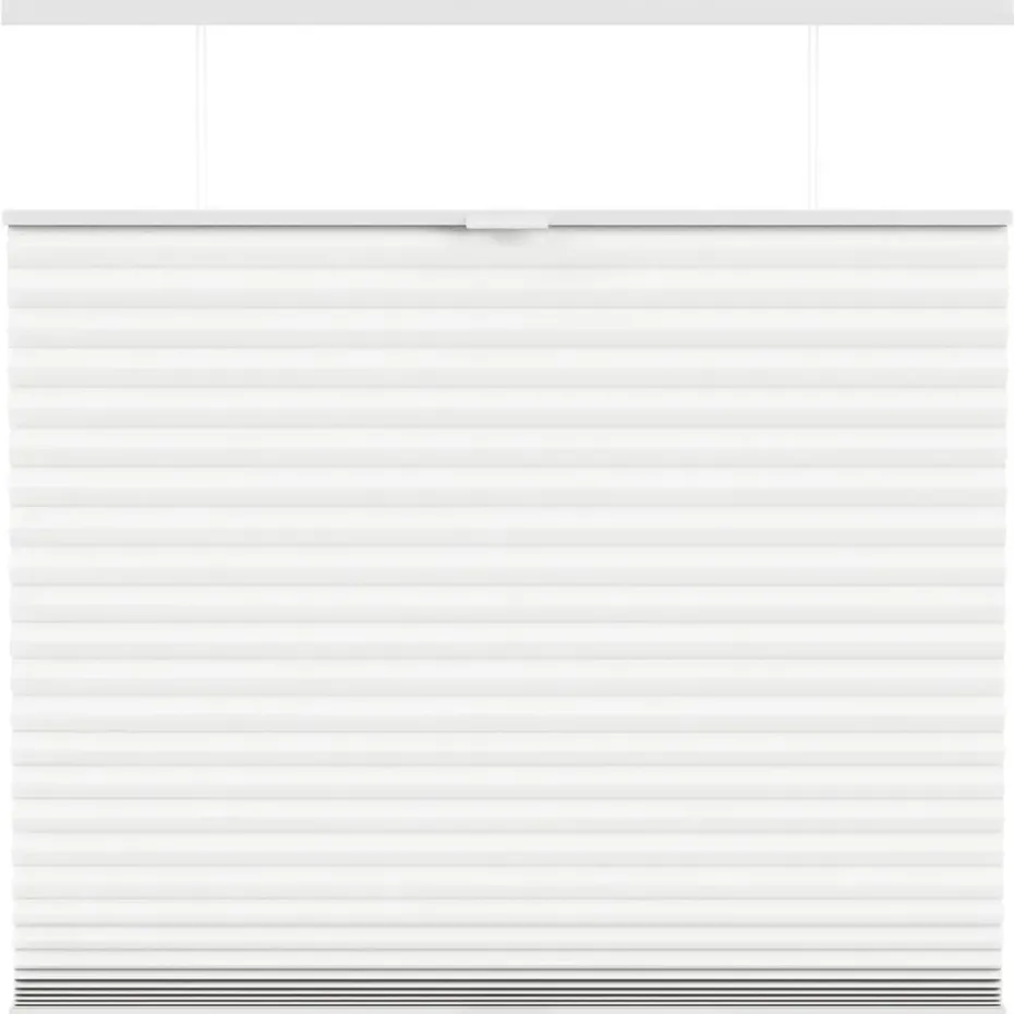 Fenstr plisségordijn Chicago dubbel 45mm verduisterend - off-white (10719)