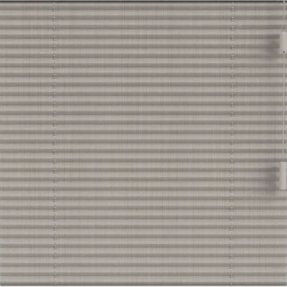 Fenstr plisségordijn Lille enkel 20mm transparant - zand (25312)