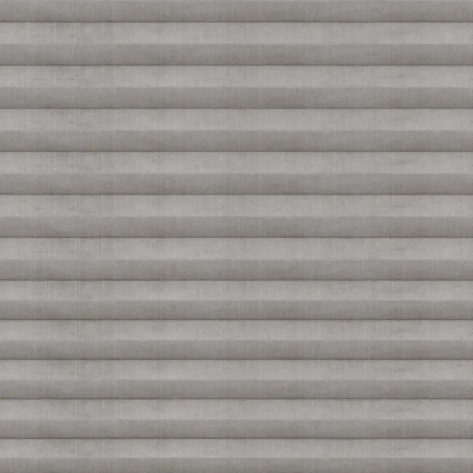 Fenstr plisségordijn Sidney dubbel 45mm transparant - taupe (30026)