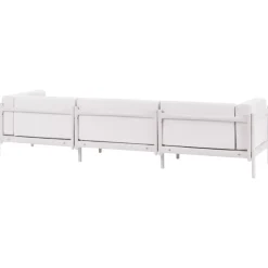 FERRETTI - Tuinbank 3-zits - Lichtbeige - Synthetisch