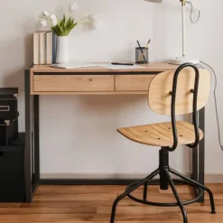 Finori - Wandtafel - Multikleur - Bewerkt hout