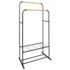 5Five Kledingrek - dubbele stang - metaal - 82 x 50 x 153 cm