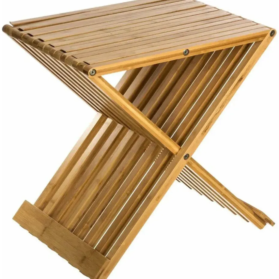 5Five Krukje - opvouwbaar - bamboe - 40 x 32 x 45 cm