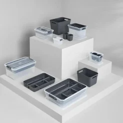 5Five Opbergkist met deksel - Box - 80L - 67x47x36 cm