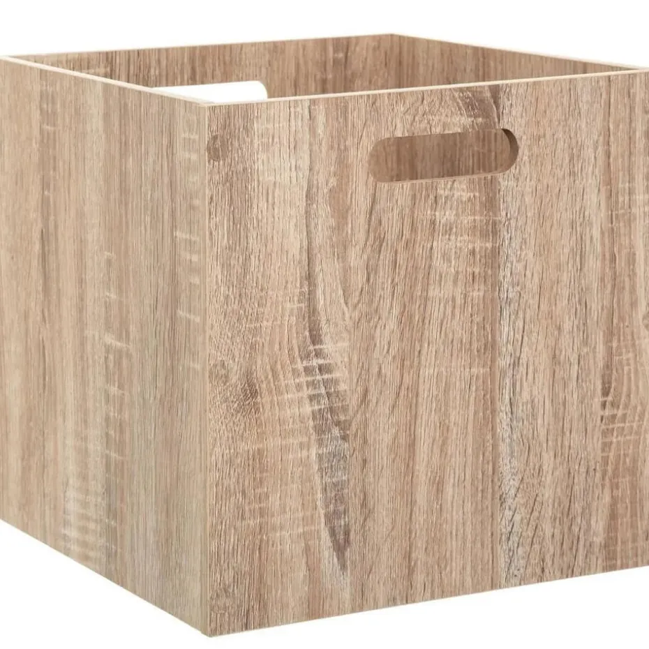 5Five Opbergmand/kastmandje - Naturel - 31 x 31 x 31 cm - 29 liter