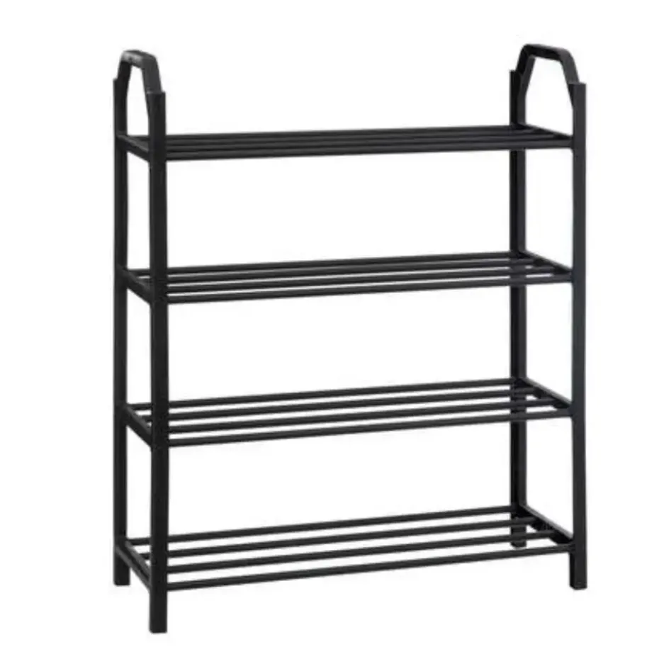 5Five Schoenenrek - zwart - 8 paar schoenen - 50 x 65 cm