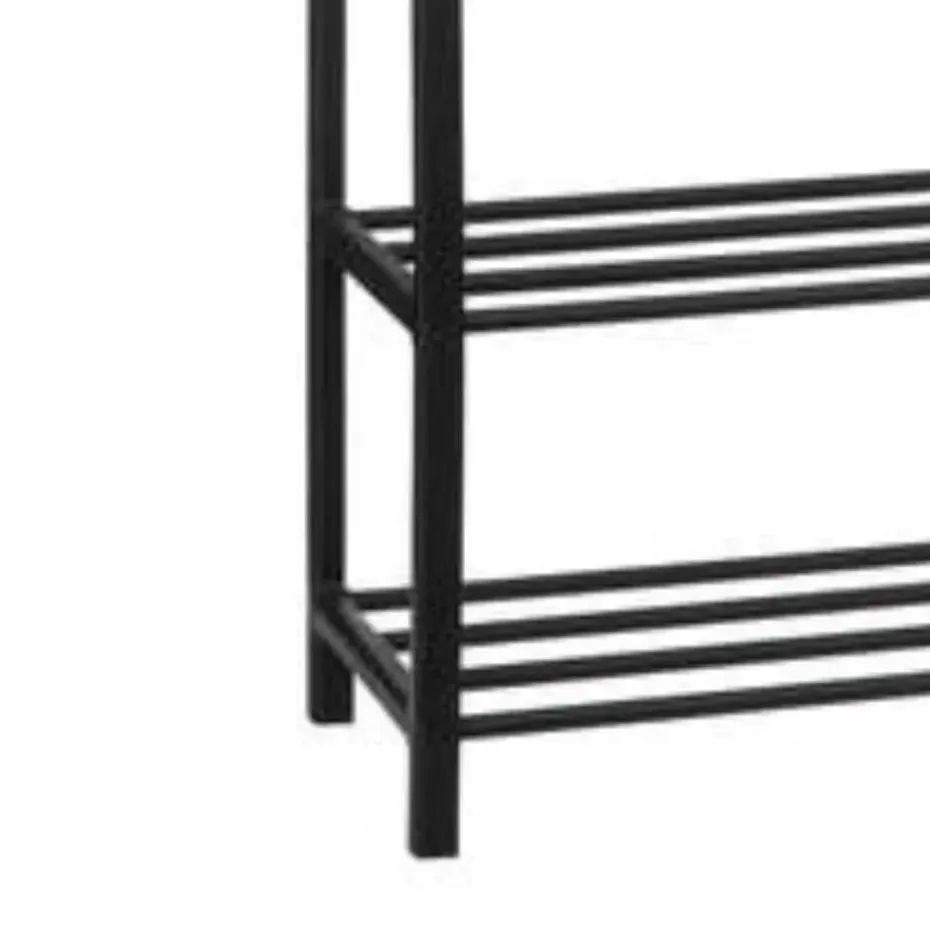 5Five Schoenenrek - zwart - 8 paar schoenen - 50 x 65 cm