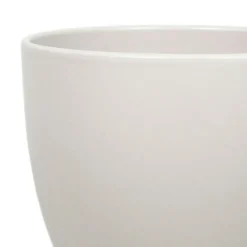 Floran Plantenpot - taupe - mat - keramiek - 22 x 19 cm