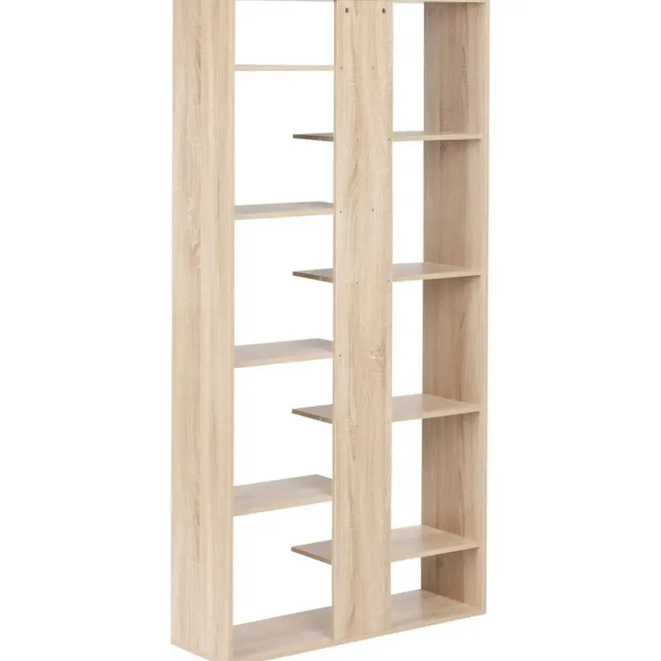 FONTAS - Boekenkast - Lichtbruin - Spaanplaat
