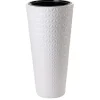 Form Plastic Plantenpot Diamond - kunststof - wit - 40 x 80