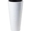 Form Plastic Plantenpot rond - kunststof - wit - D35 x H69 cm