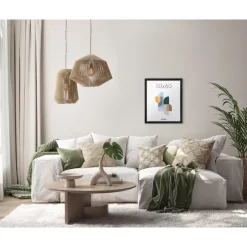 Fotokader - Fotolijst - Wissellijst - 50x60 cm - MDF - Zwart
