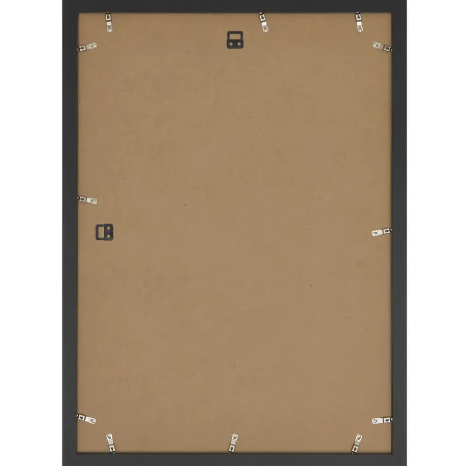 Fotokader - 50x75cm - Foto Lijst in MDF Hout - Zwart
