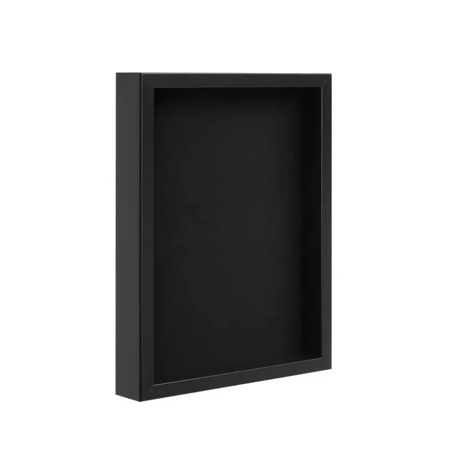 Fotokader in 3D - Box Frame - Fotolijst - 3.5 cm diep - MDF - 30x40cm - Zwart