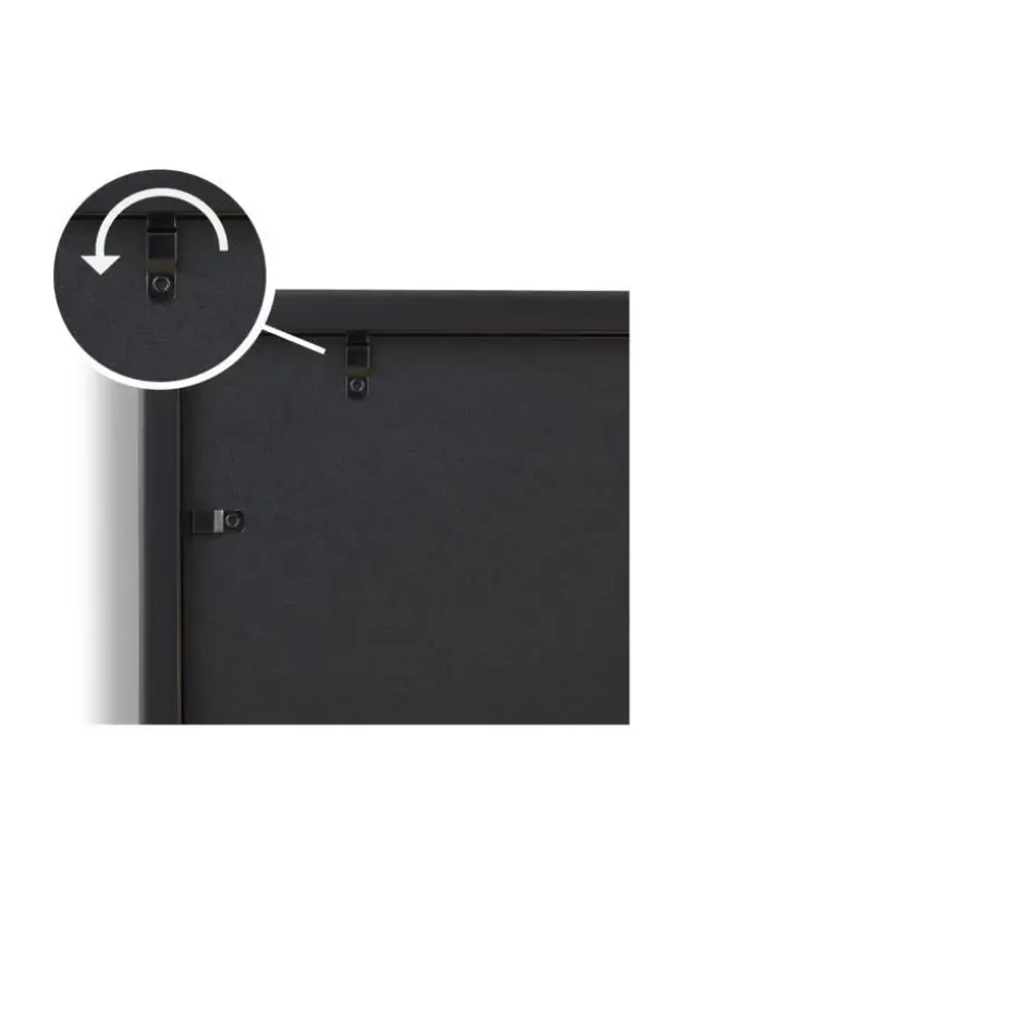 Fotokader in 3D - Box Frame - Fotolijst - 3.5 cm diep - MDF - 30x40cm - Zwart