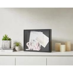 Fotokader in 3D - Box Frame - Fotolijst - 3.5 cm diep - MDF - 30x40cm - Zwart