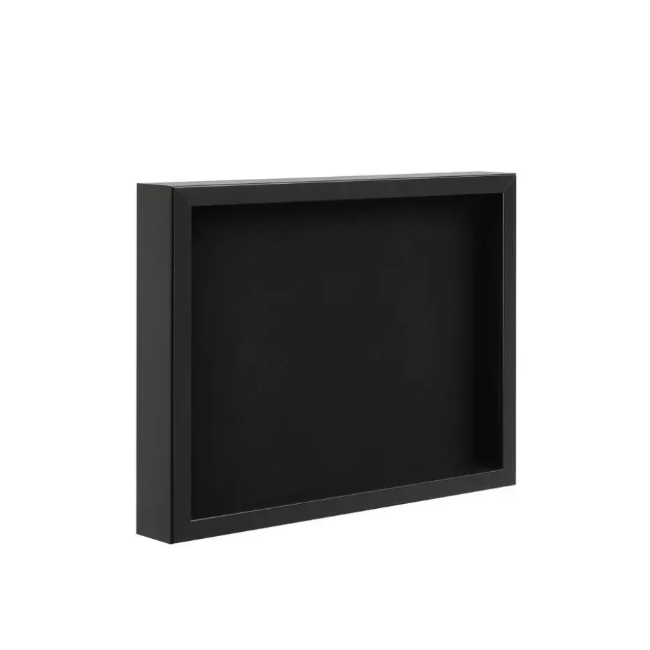 Fotokader in 3D - Box Frame - Fotolijst - 3.5 cm diep - MDF - 30x40cm - Zwart