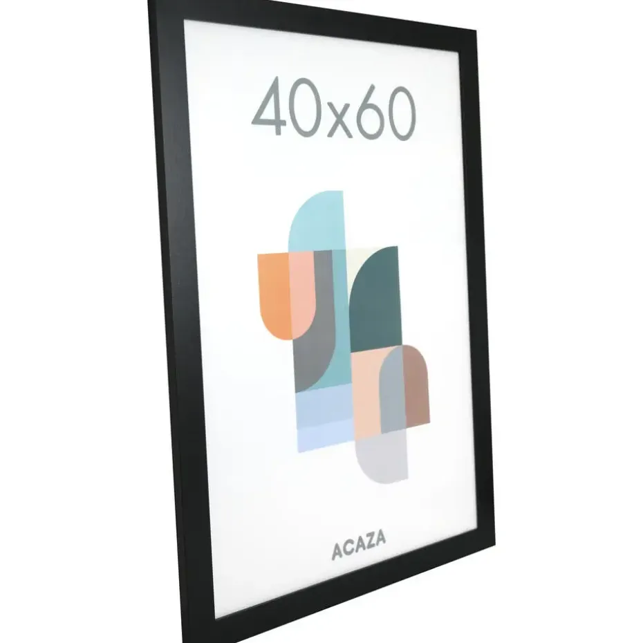 Fotokader Madison voor Foto's van 40 x 60cm - MDF Houten Fotolijst - Zwart
