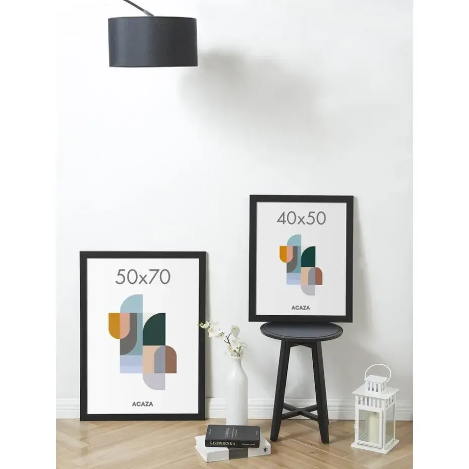 Fotokader Madison voor Foto's van 40x50cm - MDF Houten Fotolijst - Zwart