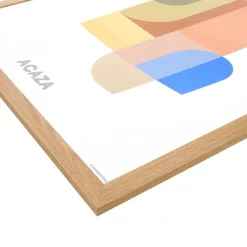 Fotolijst Poster Formaat 61x91,5 cm - MDF Hout - Warme Eike