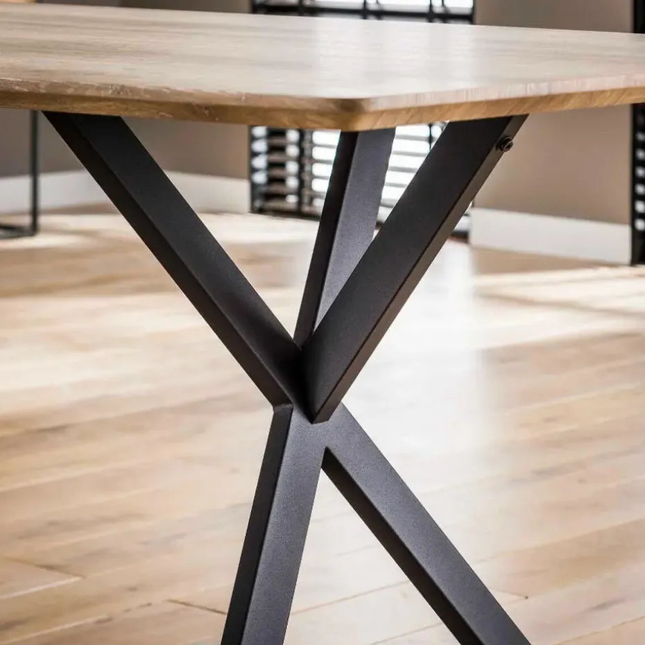 Fraaai - Hemlock eettafel eik 190 cm