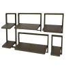 Fraaai - Nowi wandschap set van 5 - brons antiek