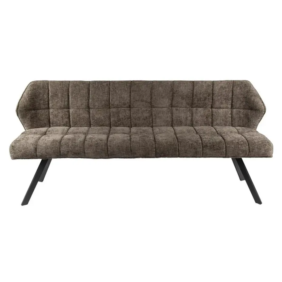 Fraaai - Ramon eetkamerbank 180 cm geweven - taupe