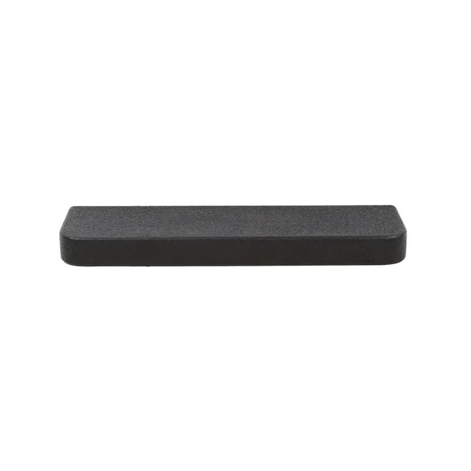 Fraaai - Sani wandplank - 100 cm - metallic - zwart
