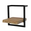 Fraaai - Woody metaal wandplank 30 cm