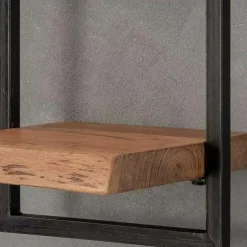 Fraaai - Woody metaal wandplank 30 cm