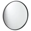 Fragix Boston wandspiegel rond - Zwart - Metaal - Ø45cm - Industrieel