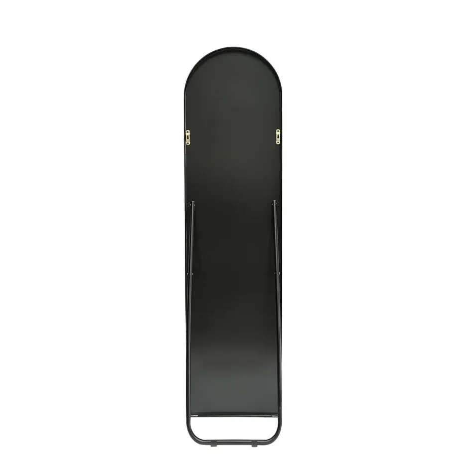 Fragix Ziva Staande passpiegel Boog 150x40 Zwart