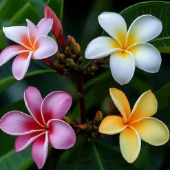 Frangipani Hawaii - Plumeria rubra 'Hawaii' - Hoogte 45-55cm - ⌀17cm