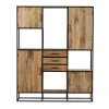 Furndea Morada vakkenkast xl industrieel naturel - 45x160x200 cm