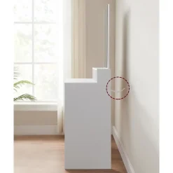 Furnihaus Makeup tafel met rechthoekige spiegel en 2 lades