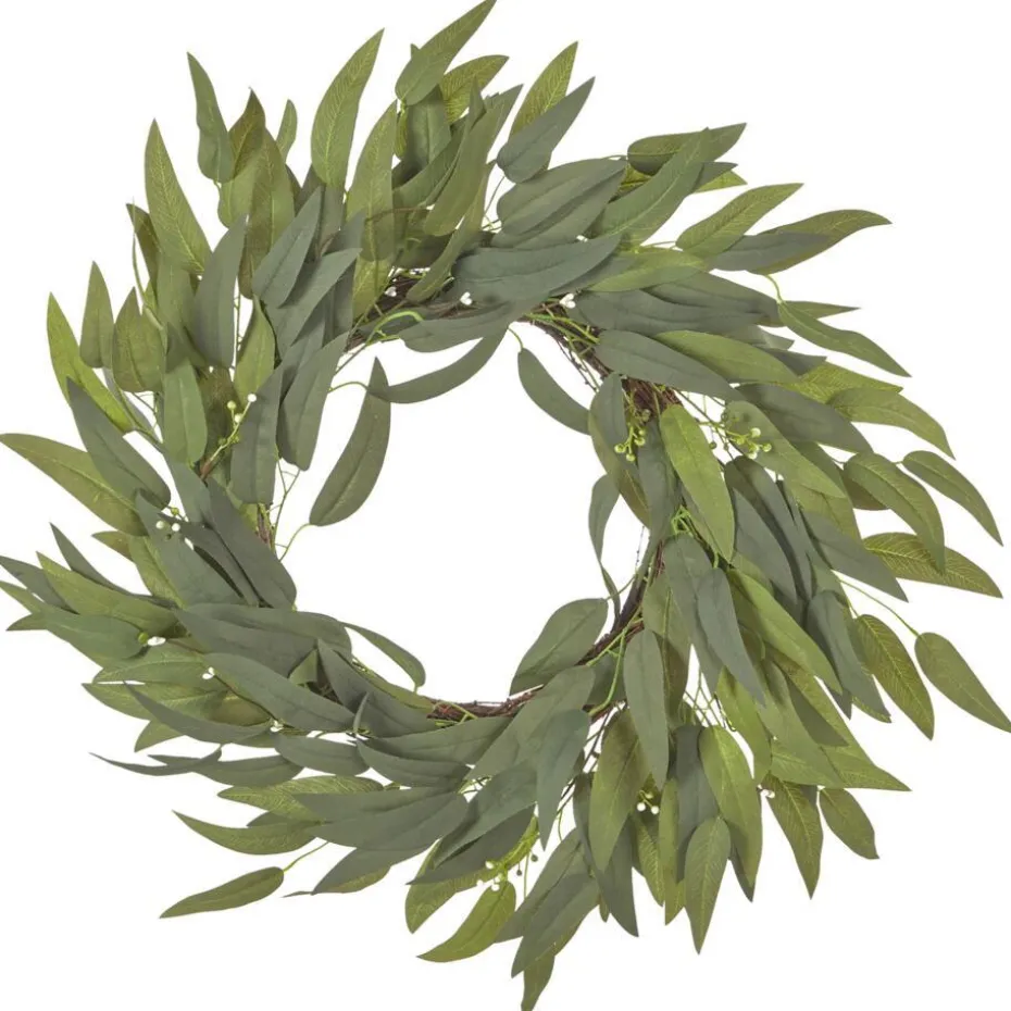 GAMRUN - Krans - Groen - 65 cm - Synthetisch