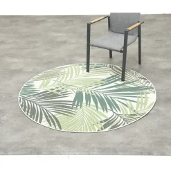 Garden Impressions Buitenkleed Naturalis palm leaf Ø160 cm