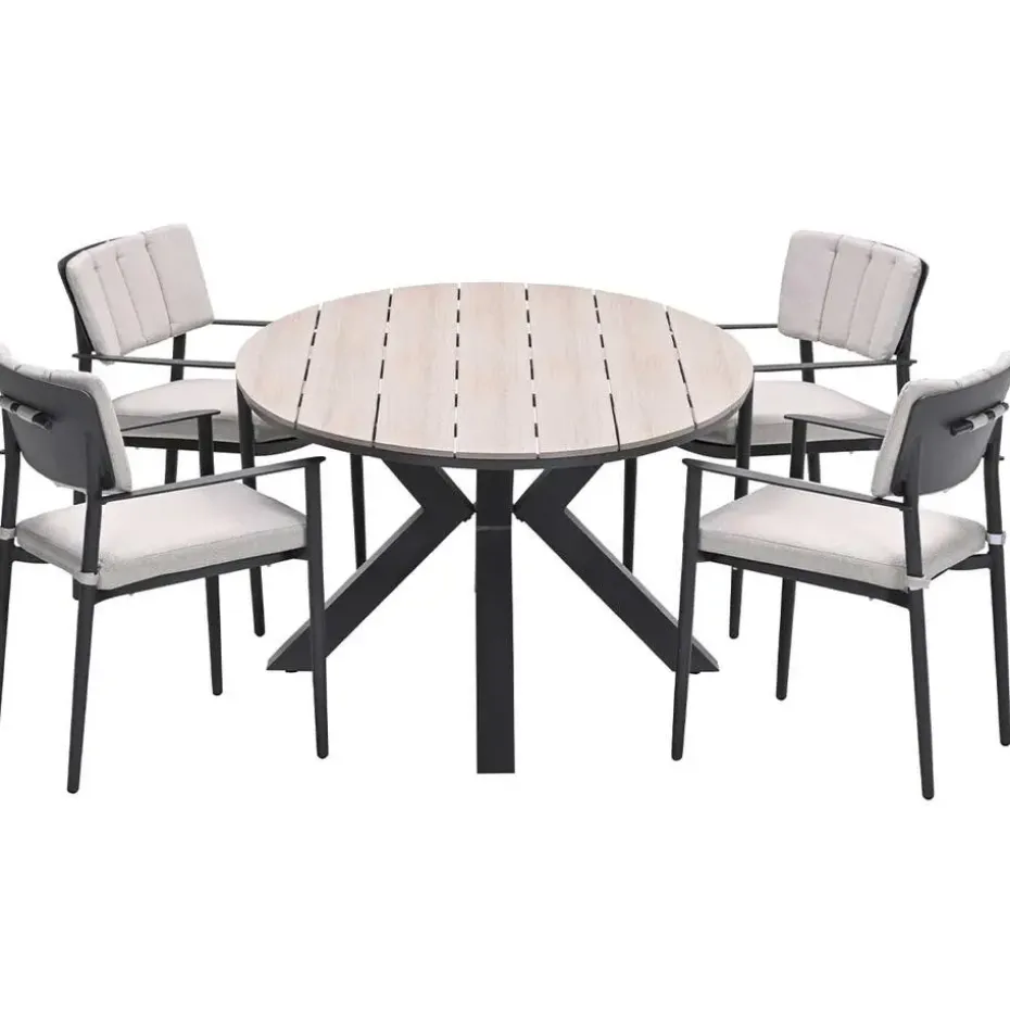 Garden Impressions Dane - Tulli tuinset 5-delig 180x115 cm