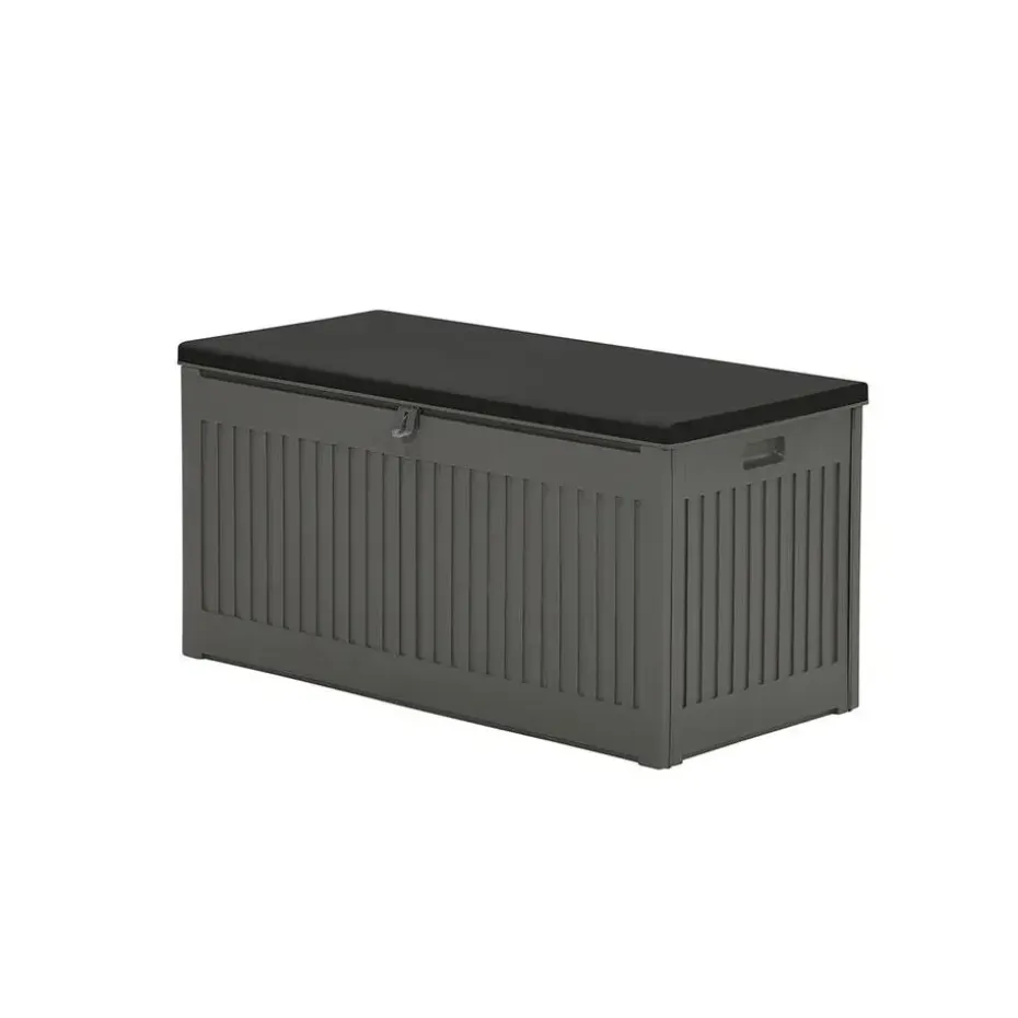 Garden Impressions Debas kussen opbergbox 270 l - donker grijs