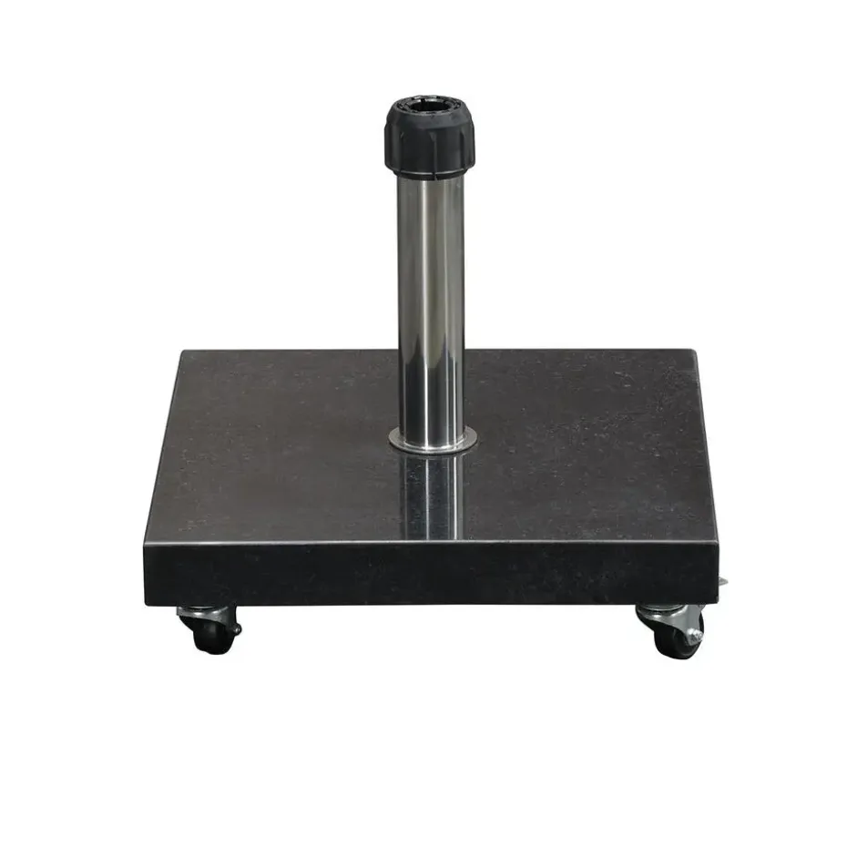 Garden Impressions Eureka granieten parasolvoet 60 kg - zwart