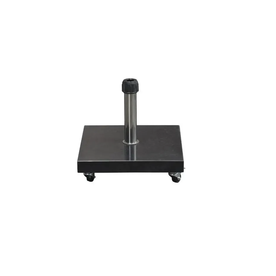 Garden Impressions Eureka granieten parasolvoet 60 kg - zwart