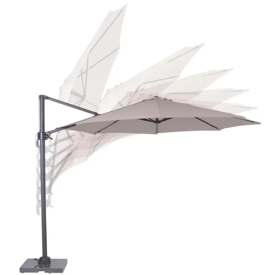 Garden Impressions Hawaii zweefparasol S Ø300 cm zand